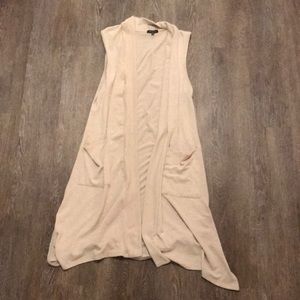 Sweaters - Long sleeveless cardigan Sweaters - Long sleeveless cardigan